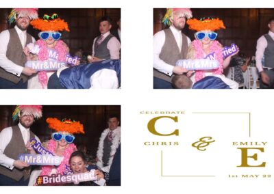 Chris Emily wedding booth photos May 22 23