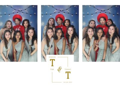Wedding photobooth booth photos Tim and Trang 12