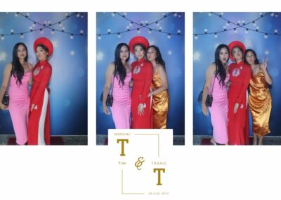 Wedding photobooth booth photos Tim and Trang 15