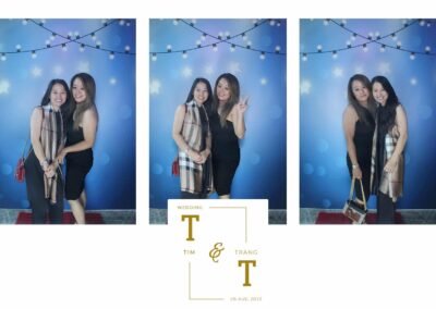 Wedding photobooth booth photos Tim and Trang 5