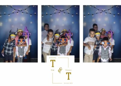 Wedding photobooth booth photos Tim and Trang 56