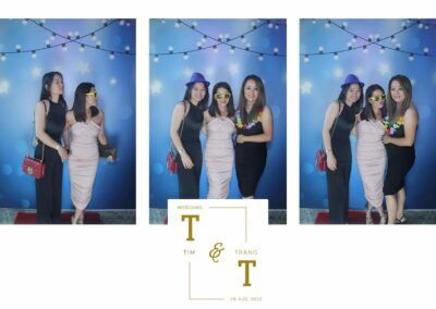Wedding photobooth booth photos Tim and Trang 6