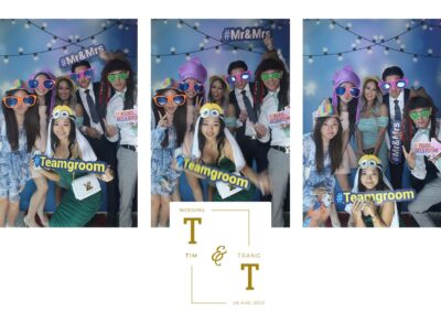 Wedding photobooth booth photos Tim and Trang 7