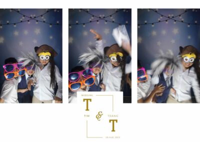 Wedding photobooth booth photos Tim and Trang 86