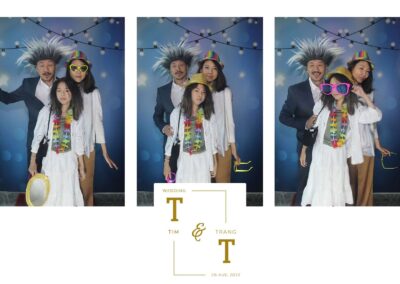 Wedding photobooth booth photos Tim and Trang 9